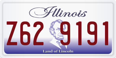 IL license plate Z629191