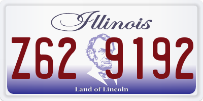 IL license plate Z629192