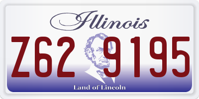 IL license plate Z629195