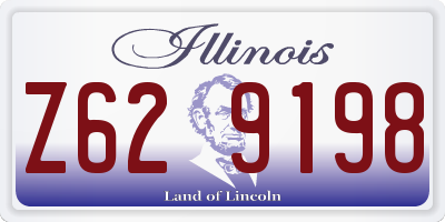 IL license plate Z629198