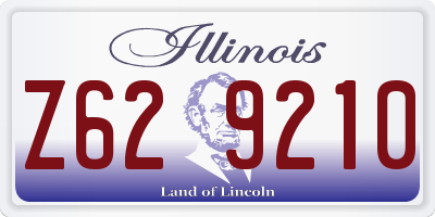 IL license plate Z629210