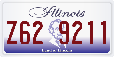 IL license plate Z629211