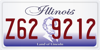 IL license plate Z629212