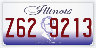 IL license plate Z629213