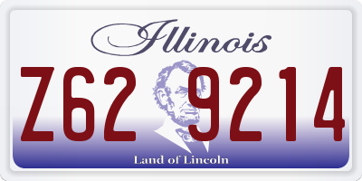IL license plate Z629214
