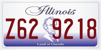IL license plate Z629218