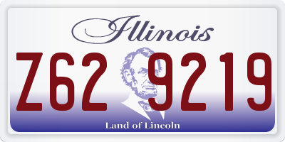 IL license plate Z629219