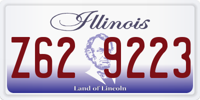 IL license plate Z629223