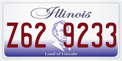 IL license plate Z629233