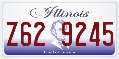 IL license plate Z629245