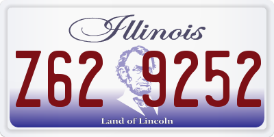 IL license plate Z629252
