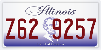 IL license plate Z629257