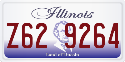 IL license plate Z629264