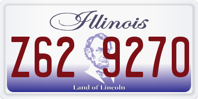 IL license plate Z629270