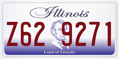 IL license plate Z629271