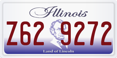 IL license plate Z629272