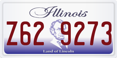 IL license plate Z629273