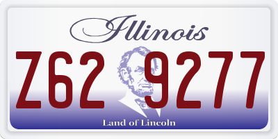 IL license plate Z629277
