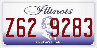 IL license plate Z629283
