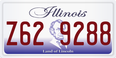 IL license plate Z629288