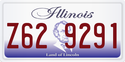 IL license plate Z629291