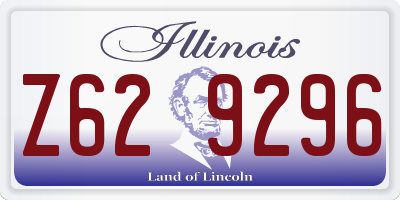 IL license plate Z629296