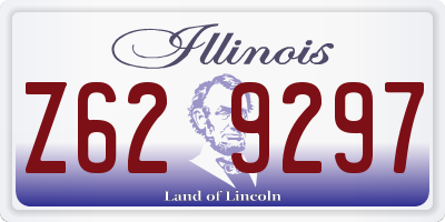 IL license plate Z629297