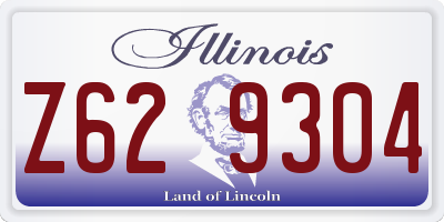 IL license plate Z629304