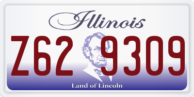 IL license plate Z629309