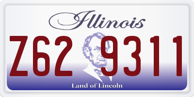 IL license plate Z629311