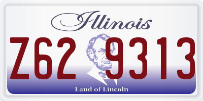 IL license plate Z629313