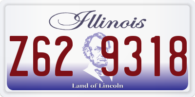 IL license plate Z629318