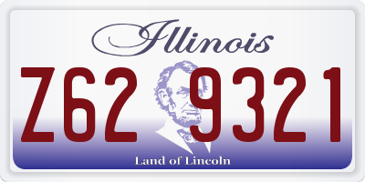 IL license plate Z629321