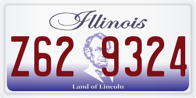 IL license plate Z629324