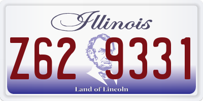 IL license plate Z629331