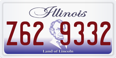 IL license plate Z629332