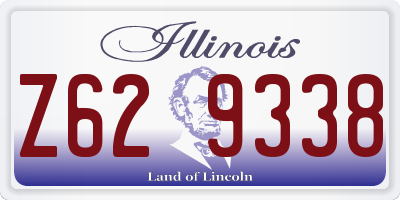 IL license plate Z629338