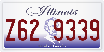 IL license plate Z629339