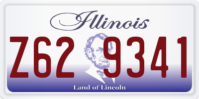 IL license plate Z629341