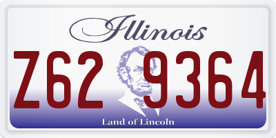 IL license plate Z629364