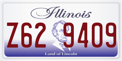 IL license plate Z629409