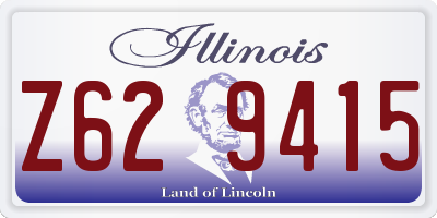 IL license plate Z629415