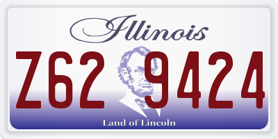 IL license plate Z629424