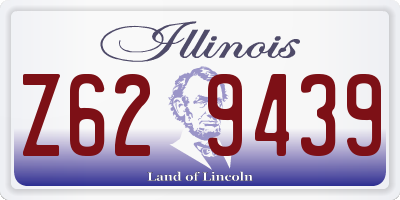 IL license plate Z629439