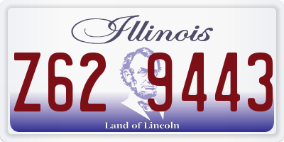 IL license plate Z629443