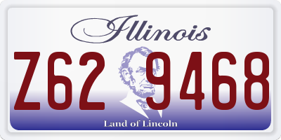 IL license plate Z629468