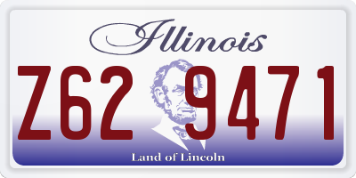 IL license plate Z629471