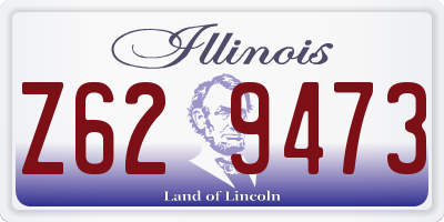 IL license plate Z629473