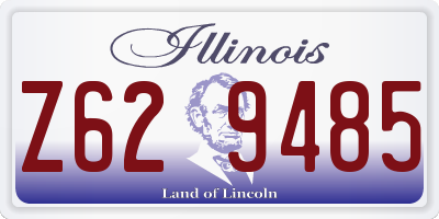 IL license plate Z629485