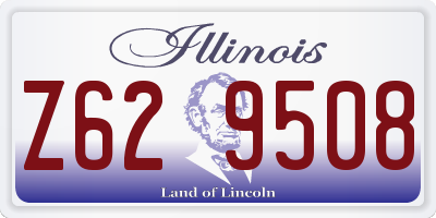 IL license plate Z629508
